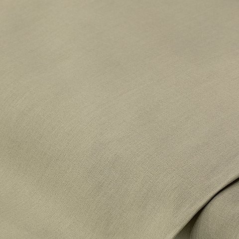 Baumwollstoff Uni "Lena", taupe von buttinette