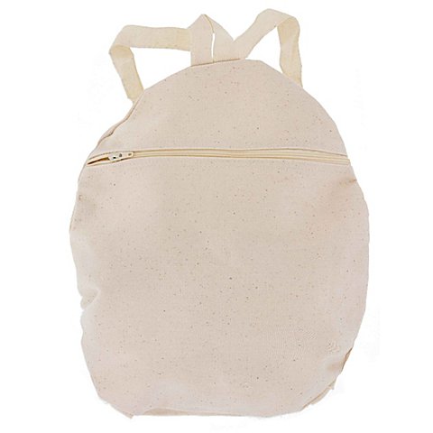 buttinette Kinderrucksack, natur, 26 x 31 cm von buttinette