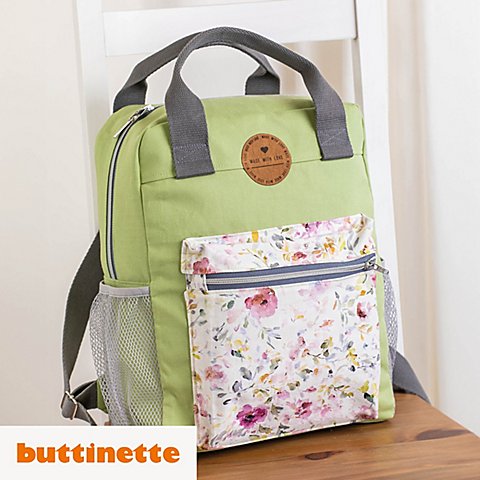 Nähanleitung "City-Rucksack Claire" von buttinette