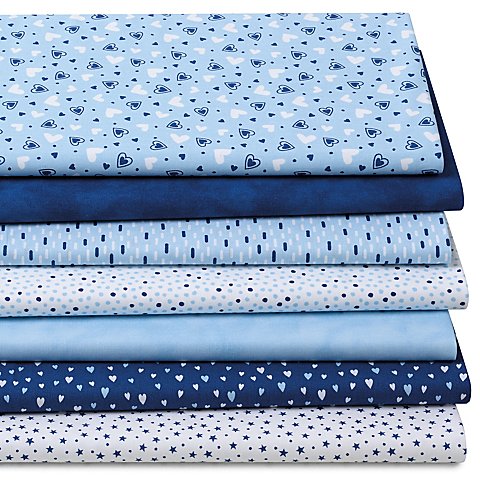 Patchwork- und Quiltpaket "Blau" von buttinette