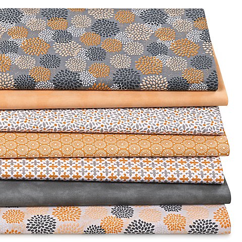 Patchwork- und Quiltpaket "Grafik", orange-color von buttinette