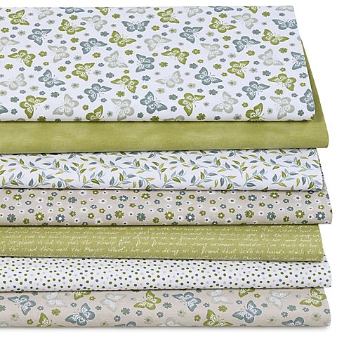 Patchwork- und Quiltpaket "Greenery", grün-color von buttinette