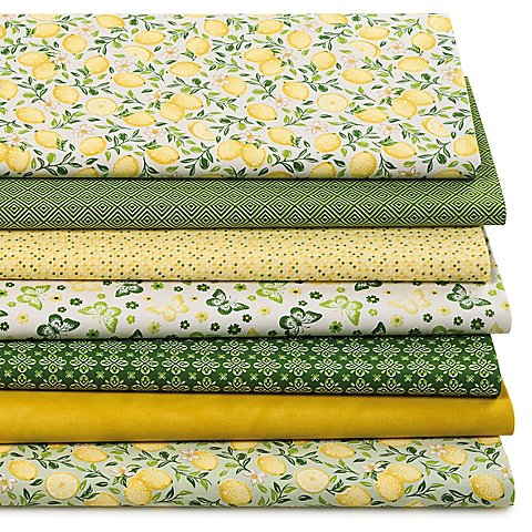 Patchwork- und Quiltpaket Lemon "Mona", grün-color von buttinette