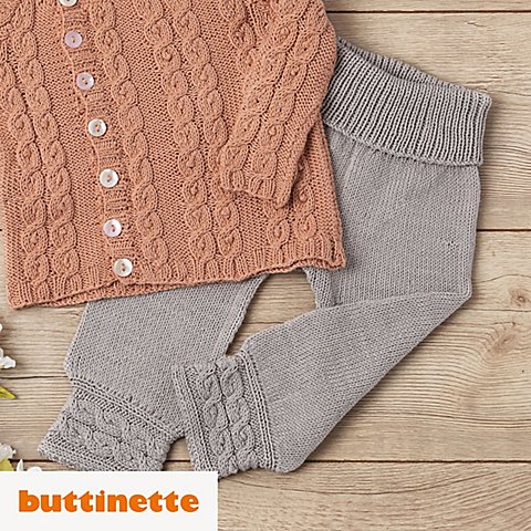 Strickanleitung – Baby-Panty aus Woll Butt Baby von buttinette