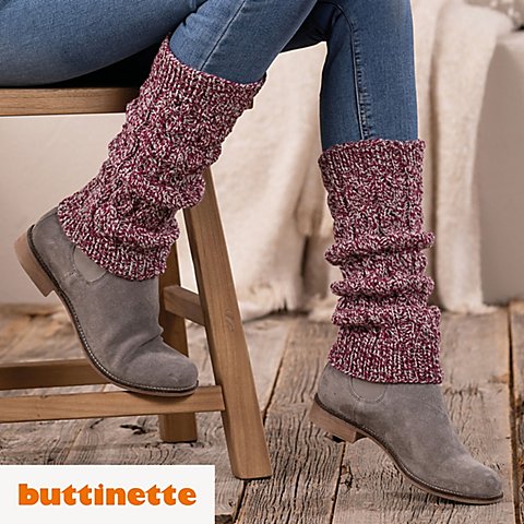 Strickanleitung – Beinstulpen aus Woll Butt Socke 8-fach von buttinette