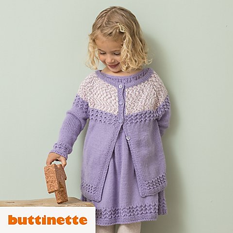 Strickanleitung – Jäckchen aus Woll Butt Baby Soft von buttinette