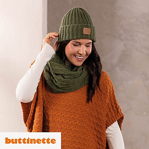 Strickanleitung – Mütze aus Woll Butt Imke von buttinette