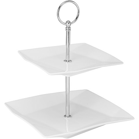 buttinette Etagere, 2-stöckig, 23,5 cm hoch von buttinette