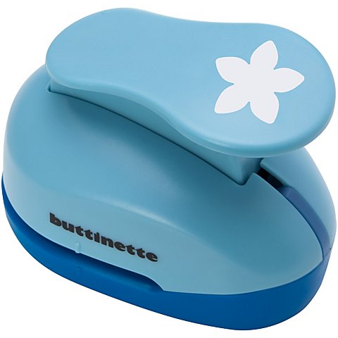 buttinette Jumbolocher "Blume", 36 mm von buttinette