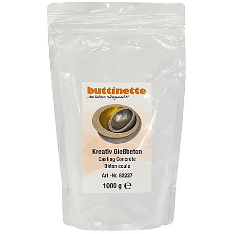 buttinette Kreativ-Gießbeton, 1 kg von buttinette