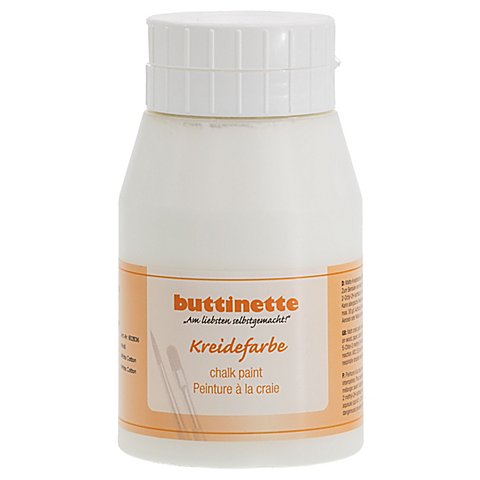 buttinette Kreidefarbe weiß, 500 ml von buttinette