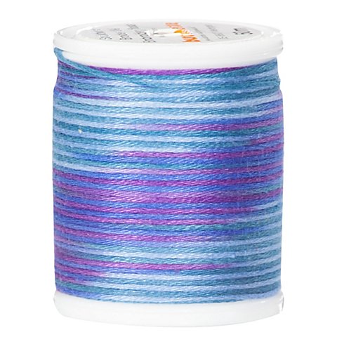 buttinette Multicolor-Sticktwist, blau von buttinette