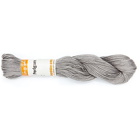 buttinette Perlgarn, grau, 25g-Strang von buttinette