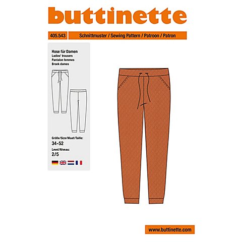 buttinette Schnitt "Hose" für Damen von buttinette