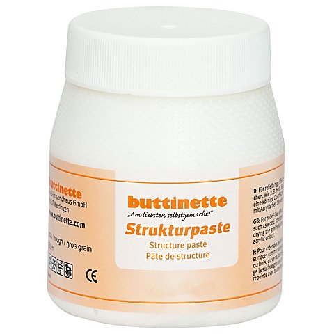 buttinette Strukturpaste, grob von buttinette