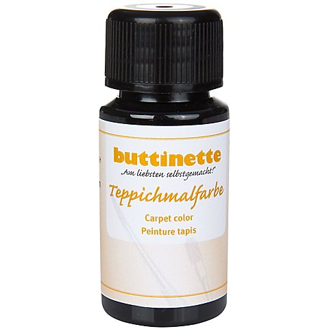 buttinette Teppichmalfarbe, schwarz von buttinette