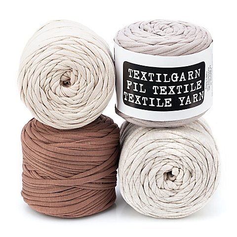 buttinette Textilgarn, Brauntöne, 1000 g von buttinette