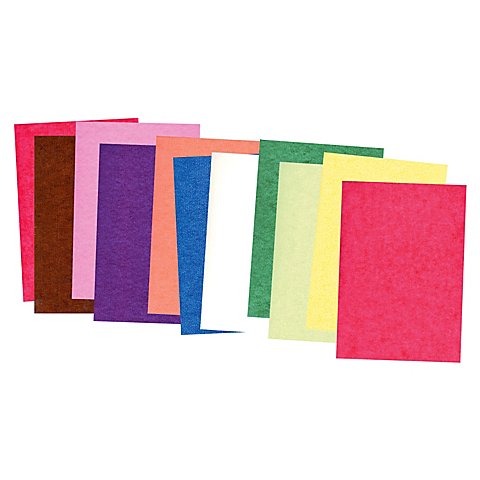 buttinette Transparentpapier, bunt, A4, 20 Blatt von buttinette