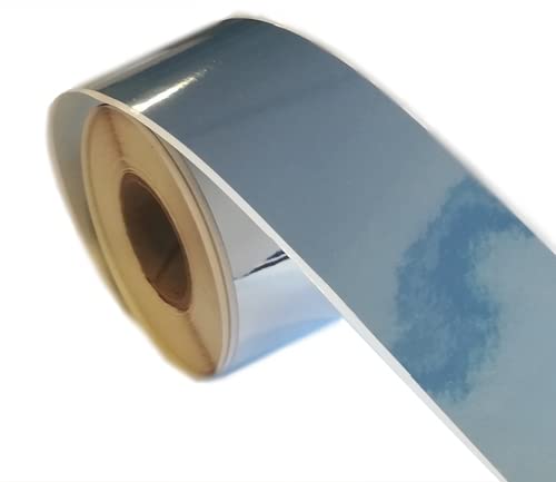SILBER Folienetiketten 52mm endlos für Epson Colorworks C3500 von c3-etiketten