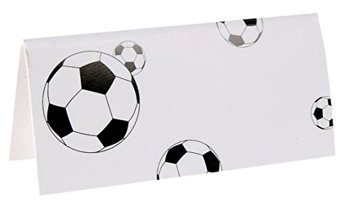 cama24com Fussball Namensschilder Platzkarten aus Pappe 10 Stück Palandi® von cama24com