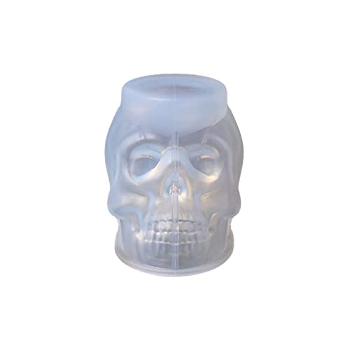 Halloween-Totenkopf-Harzform, Totenkopf-Kerzenherstellung, Skelett-Epoxid-Form für Harzguss, Heimdekoration, Aromatherapie-Kerze, Seifenkunstform Halloween-Totenkopf-Harzform, Totenkopf-Kerzenherstellung, Skelett-Epoxid-Form für Harzguss, Heimdekoration, Aromatherapie-Kerze, Seifenkunstform von caoxhenr