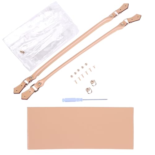 Klar PVC DIY Tote Tasche Handtasche Making Kit Handgemachte Geschenktüten Handwerk Zubehör Werkzeug Set Nähen Handtasche Zubehör von caoxhenr