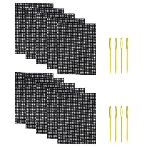 carotoe 10-teiliges Leinwand-Set für Stickerei, Acrylgarn, Basteln, Strick- und Häkelprojekte carotoe 10-teiliges Leinwand-Set für Stickerei, Acrylgarn, Basteln, Strick- und Häkelprojekte von carotoe