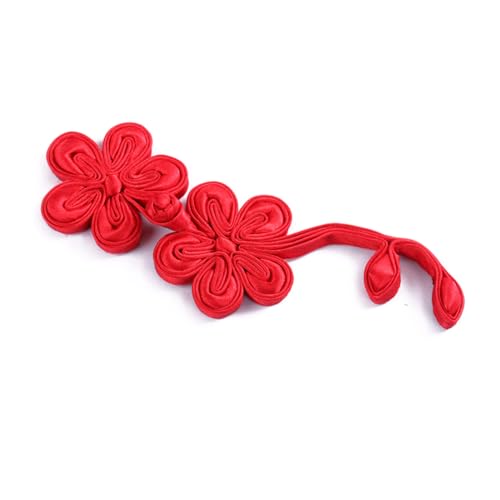 carotoe Chinesische Verschlussknöpfe mit Blume, traditionelle chinesische Knöpfe, Cheongsam-Knöpfe, Cheongsam-Knöpfe für Mäntel von carotoe