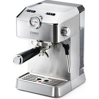 caso® Espresso Gourmet Espressomaschine silber von caso®