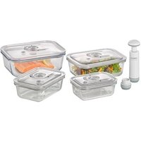 caso® Vakuumbehälter-Set VacuBoxx E-Set transparent 0,37/0,6/1,0/1,5 l, 1 Set von caso®