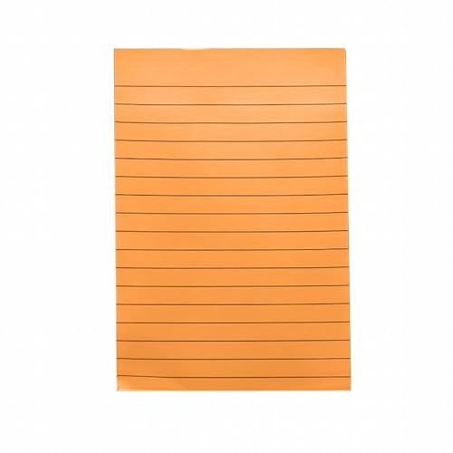 cfpqv 1 Block linierte Haftnotizen, 4 x 6 Haftnotizen mit Linien, selbstklebende Notizblöcke, 8 leuchtende, 50 Blatt/Block Büro Gadgets Stresskiller (E, One Size) von cfpqv