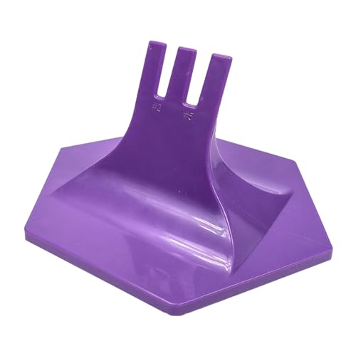 cfpqv Beliebter Border Quilter, handlicher Reißverschluss, gesteppt, praktischer Reißverschluss-Clip, praktisch und vielseitig Schwarzer Spiegel (Purple, One Size) von cfpqv