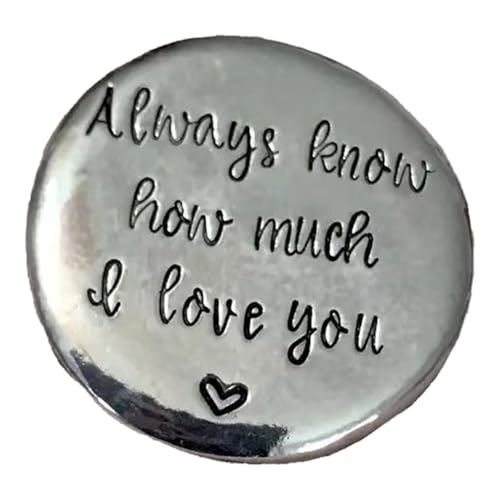 cfpqv Heartfelt Pocket Hand Stamped Personalized Pocket Briefablage (B, A) von cfpqv