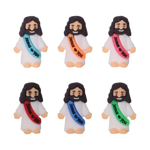 cfpqv Little Figures Original Design Love You Rubber Toys To Hide And Seek Sunday School Baptism Stuffers(Colors) Briefablage Metall (A, One Size) von cfpqv