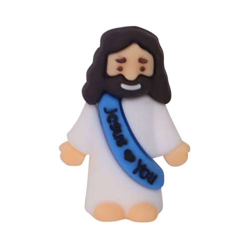 cfpqv Little Figures Original Design Love You Rubber Toys To Hide And Seek Sunday School Baptism Stuffers(Colors) Briefablage Metall (BU1, One Size) von cfpqv