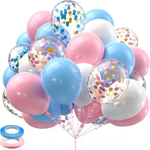 30 pcs Pailletten Latexballon Geburtstag Party Dekoration,Verdickter Ballon, für Jungen und Mädchen Wald Baby Dusche Dekorationen luftballons,Hochzeit Deko (Puderblau) von champracer