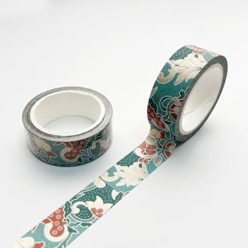 DIY Kreatives Washi Tape, 7m Dekoratives Washi Tape Sticker, Scrapbook Zubehör Sticker, Mädchen Jungen Handbuch Washi Tapeskunstbuch-Aufkleber Klebeband (A,1 Roll) von champracer