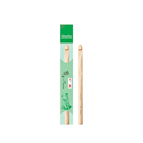 ChiaoGoo Häkelnadel Bambus 15cm 11,50mm natur - 1Stk von chiaogoo