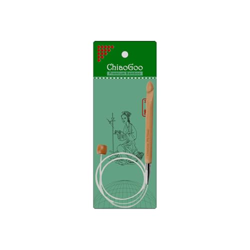 kA CG5124-L Crochet Hook, Brown, One Size von chiaogoo