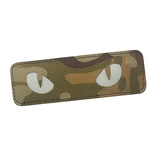 chiwanji Katzenaugen Patches Reflektierende Kampfarmband Verschlüsse für Jacken Hüte, Camo von chiwanji