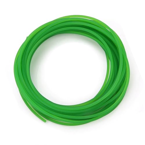 Rundes Polyurethan-Klebeband, Langlebig, Raue Oberfläche, Einfache Installation, 2 Mm–15 Mm Grün, Praktisches Rundes Polyurethan-Klebeband für Antriebstransfer von ciciglow