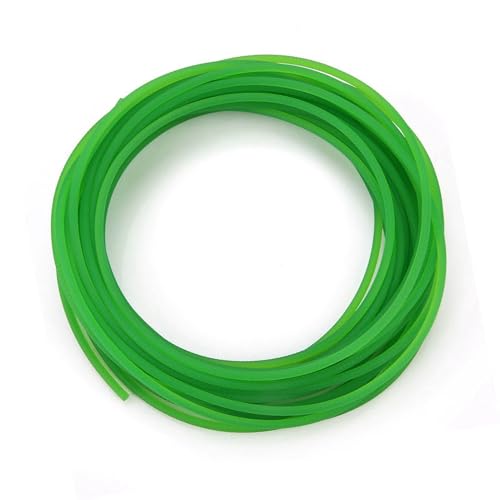 Rundes Polyurethan-Klebeband, Langlebig, Raue Oberfläche, Einfache Installation, 2 Mm–15 Mm Grün, Praktisches Rundes Polyurethan-Klebeband für Antriebstransfer von ciciglow