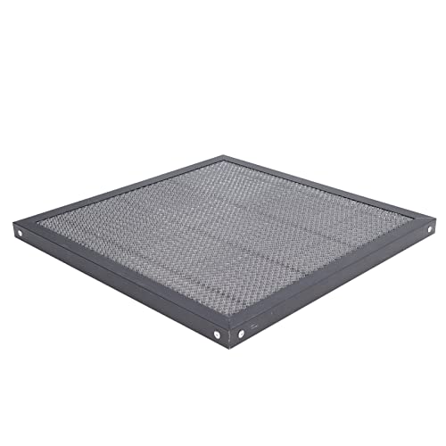 ciciglow Waben-Arbeitstisch, Honeycomb Arbeitstisch Platte Plattform, Graviertisch, Arbeitsplatte für Lasergravierer(400x400x22mm) von ciciglow
