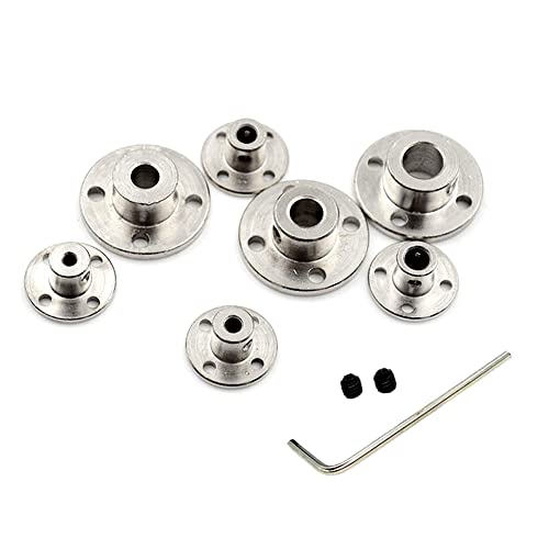 Starre Flanschkupplung Motorführung Wellenkoppler Motorverbinder,2PCS Inner Diameter 4mm von cizihuu