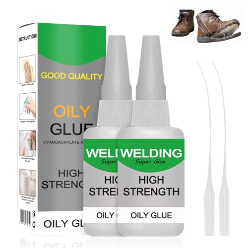 Welding High-Strength Oily Glue, 2024 Neu Powerful Solder Multi-Material Repair Adhesive, Mächtiger Universalkleber Hochfester Ölkleber Kleben Statt Bohren Extra Stark für Kunststoff Metall Harz (2) von comepew