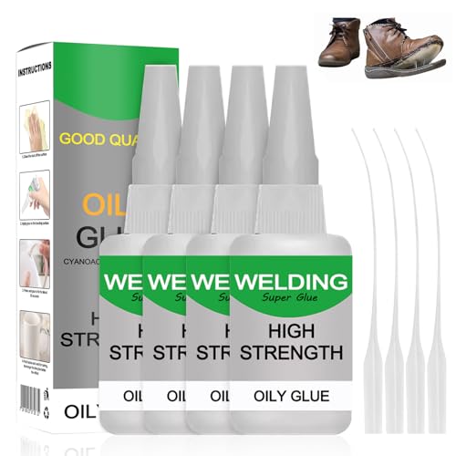 Welding High-Strength Oily Glue, 2024 Neu Powerful Solder Multi-Material Repair Adhesive, Mächtiger Universalkleber Hochfester Ölkleber Kleben Statt Bohren Extra Stark für Kunststoff Metall Harz (4) von comepew