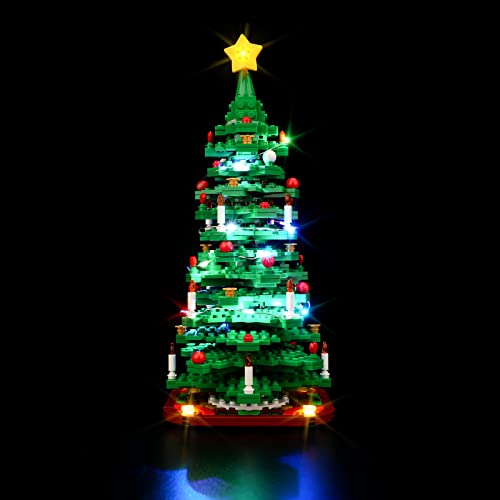 cooldac LED Licht-Kit Kompatibel mit lego Weihnachtsbaum 40573, Led Beleuchtungs Set Kompatibel mit lego 40573 Christmas Tree (nur Lichter, Keine Modelle) von cooldac