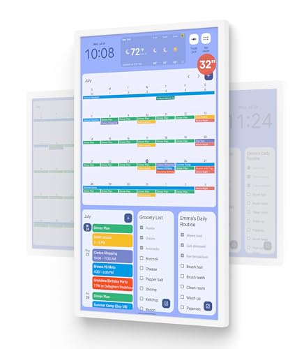 Cozyla Calenda+ Digitaler Kalender, Wand-Touchscreen, unterstützt alle Apps, To-Do-Liste, Notizblock, Familienkalender, elektronischer Wandkalender, Aufgabendiagramm für Kinder, Erwachsene, von cozyla