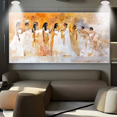 Diamond Painting Altes Ägypten，Diamond Painting Erwachsene Groß XXL 100x250cm，Diamant Painting eckige steine Bilder，Diamond Art zubehör cross stitch kit，diamond Stickerei set Home Wand Dekor Gifts A10 von cppxinng