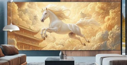 Diamond Painting Architekt Diamond Painting Kinder Pferd Diamond Painting Erwachsene 90x160cm Diamant Painting Bilder mit Eckige Diamond Painting Zubehör,Home Deko Wohnzimmer Geschenke für Männer D67 von cppxinng